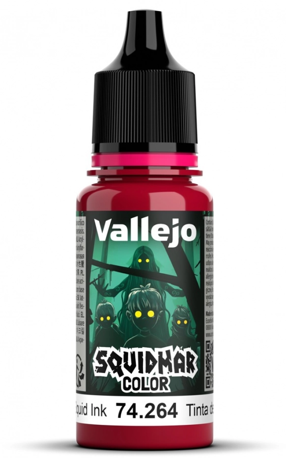 Vallejo: 74.264 - Squidmar Color - Squid Ink